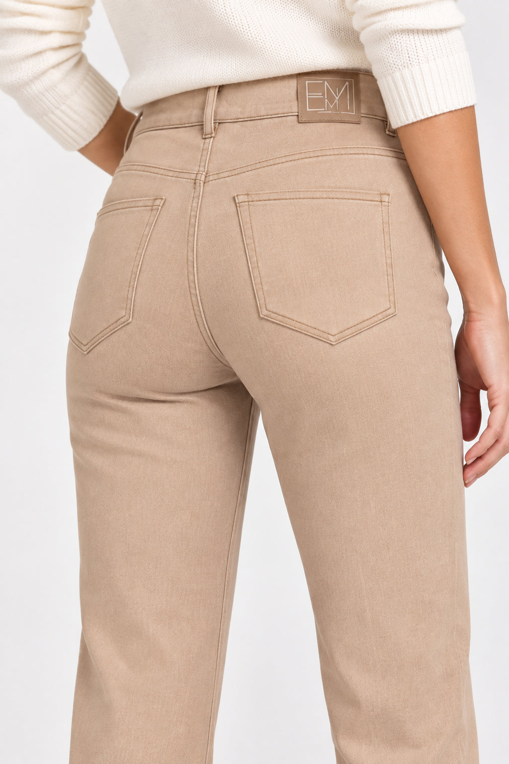 Emme Marella Pantalone Donna Emmmemo Ecru 2625136062200 001 EMME MARELLA 