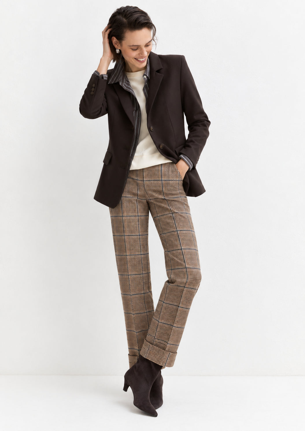 Emme Marella Pantalone Donna Emmflirt Ecru 2625136082200 006 EMME MARELLA 
