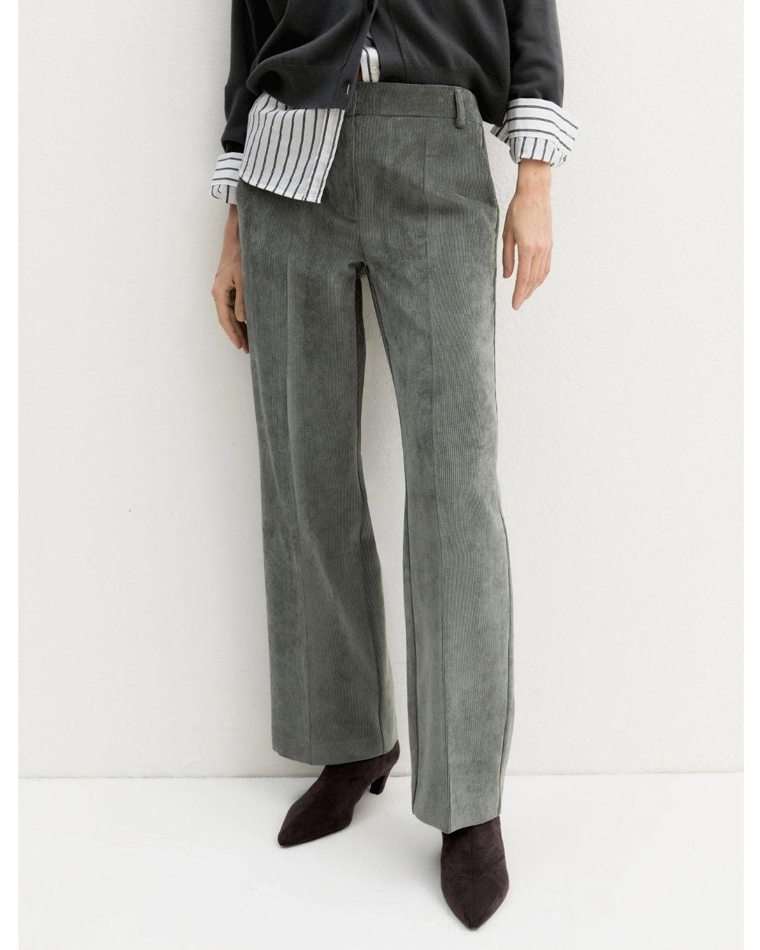 Pantalone in velluto a coste stretch Sottobosco 2625136101200 004 EMME MARELLA 
