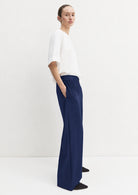 Emme Marella Pantalone Donna Emmfiesta Navy 2625136111200 001 EMME MARELLA 