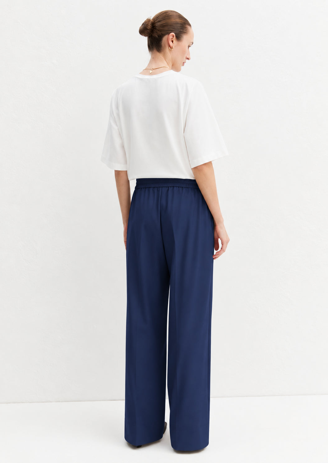 Emme Marella Pantalone Donna Emmfiesta Navy 2625136111200 001 EMME MARELLA 