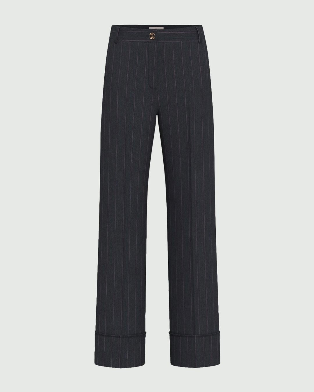 Pantalone dritto in gabardina stretch Blu 2625136202200 002 EMME MARELLA 