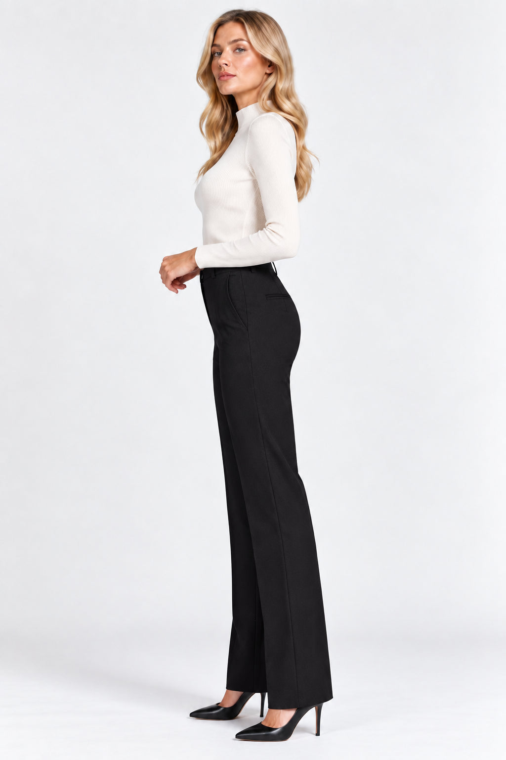 Emme Marella Pantalone Donna Emmpalpiti1 Nero 2625136231200 009 EMME MARELLA 