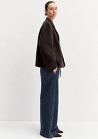 Denim jogger ampio Emmtrionfo Nero 2625186011200 002 EMME MARELLA 