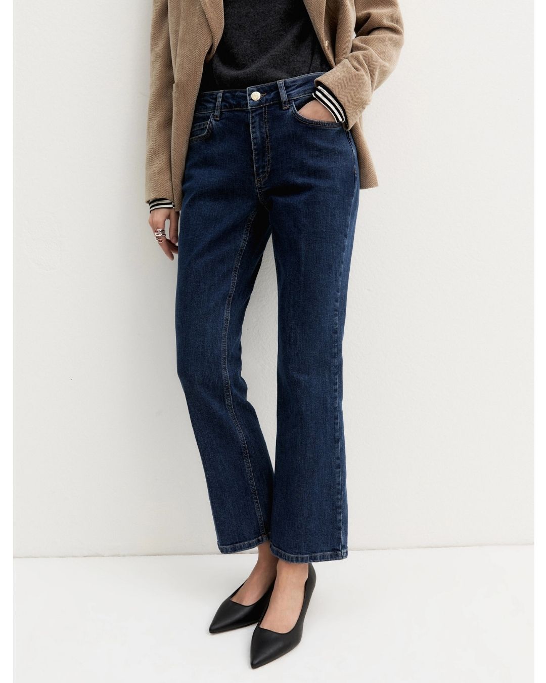 Jeans slim flare Blu 2625186051200 003 EMME MARELLA 