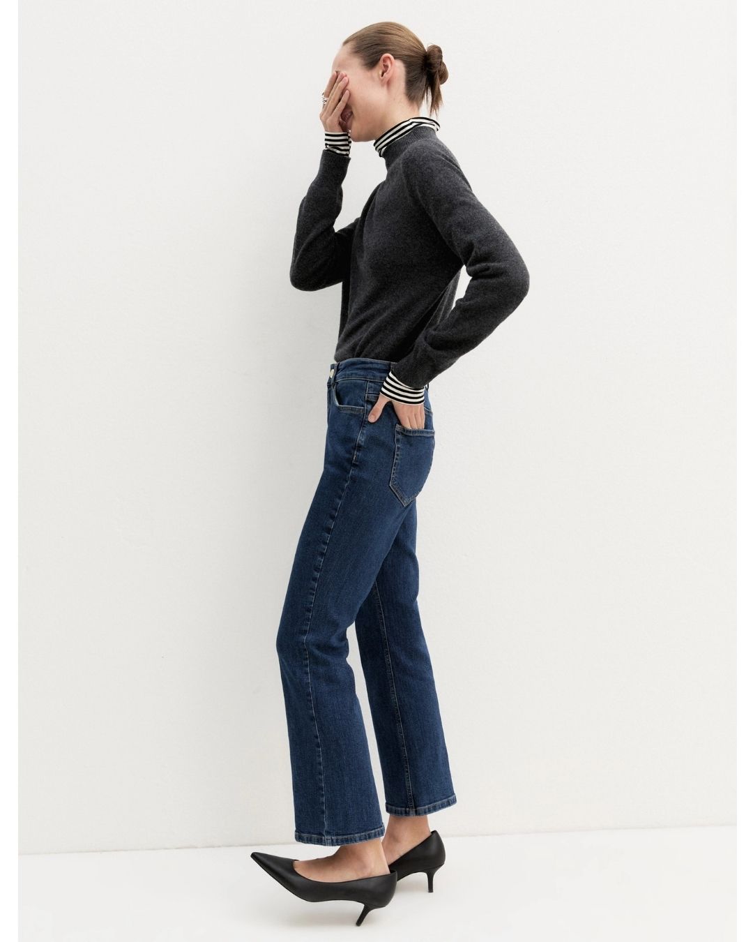 Jeans slim flare Blu 2625186051200 003 EMME MARELLA 