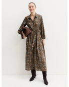 Chemisier lungo in twill stampato Sottobosco 2625226131200 008 EMME MARELLA 