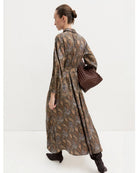 Chemisier lungo in twill stampato Sottobosco 2625226131200 008 EMME MARELLA 