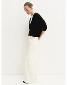 Cardigan dritto in viscosa stretch Nero 2625346041200 016 EMME MARELLA 