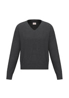 Maglia in filato di misto lana con lurex e paillette Emmfertile Grigio Scuro Melange 2625366051200 004 EMME MARELLA 