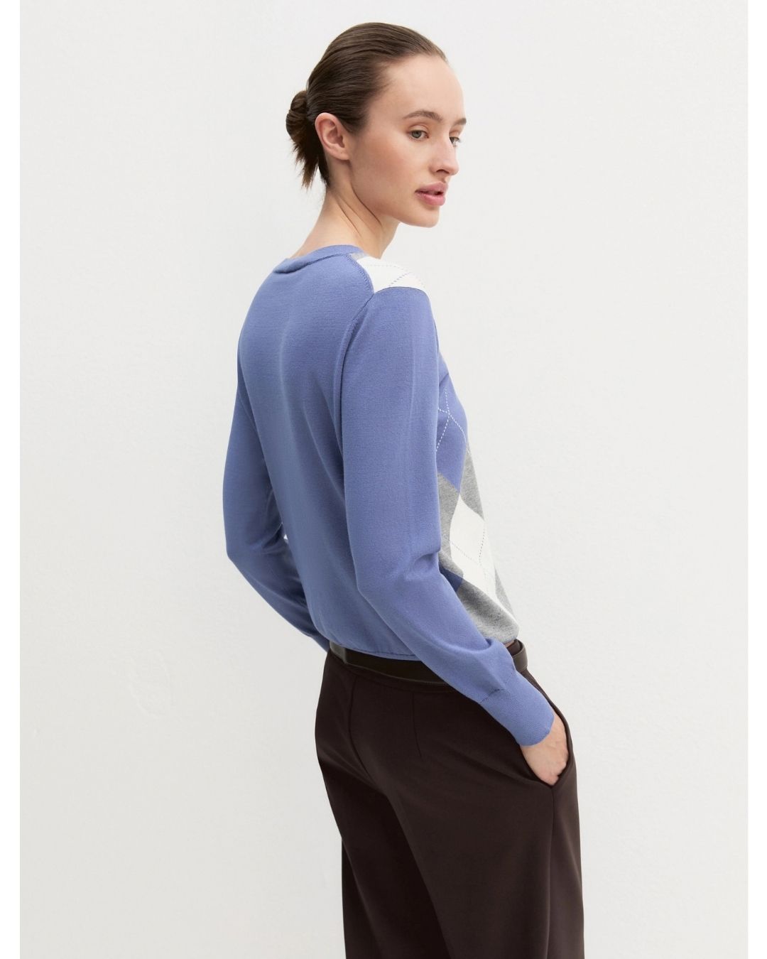 Maglia aderente stretch Ortensia 2625366131200 008 EMME MARELLA 