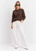 Maglia in viscosa stretch Emmtunica Testa di Moro 2625366291200 008 EMME MARELLA 