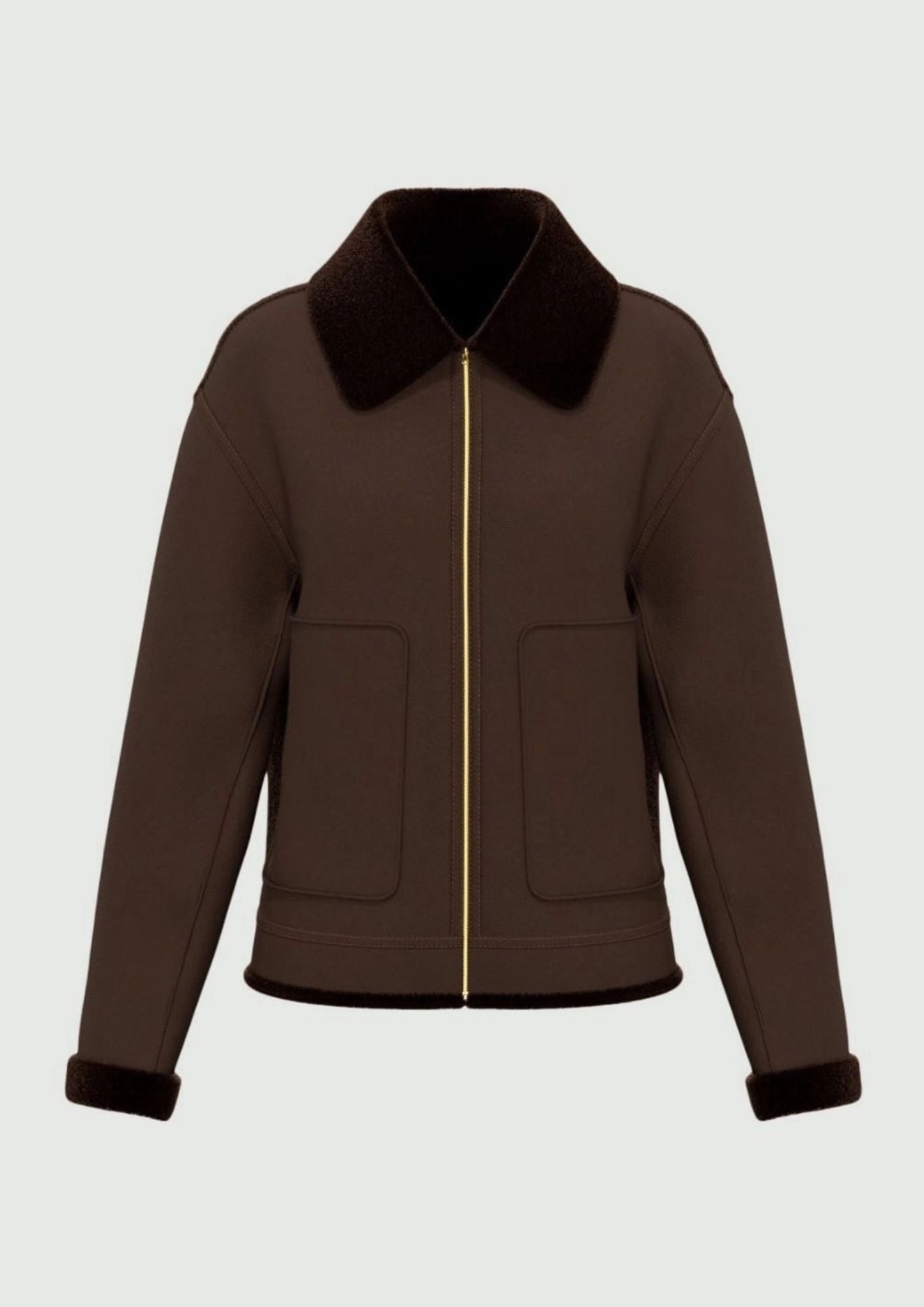 Giaccone reversibile Emmliuti Tortora 2625456051200 002 EMME MARELLA 