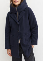 Capospalla lungo imbottito Emmcuore Blu Notte 2625486022200 012 EMME MARELLA 