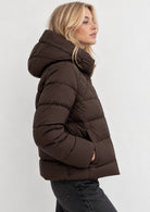 Giubbino in tessuto tecnico Emmalca Marrone 2625486032200 001 EMME MARELLA 