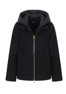 Capospalla in panno soft imbottito Emmsorriso Nero 2625486082200 013 EMME MARELLA 