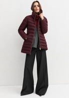 Piumino lungo Emmtesoro Viola 2625486172200 002 EMME MARELLA 