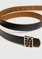 Cintura reversibile con logo Emmvetrino Testa di Moro 2625506031200 003 EMME MARELLA 