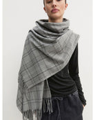 Sciarpa con frangia Silver 2625546011200 003 EMME MARELLA 