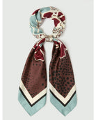 Foulard in seta Marrone 2625546031200 002 EMME MARELLA 