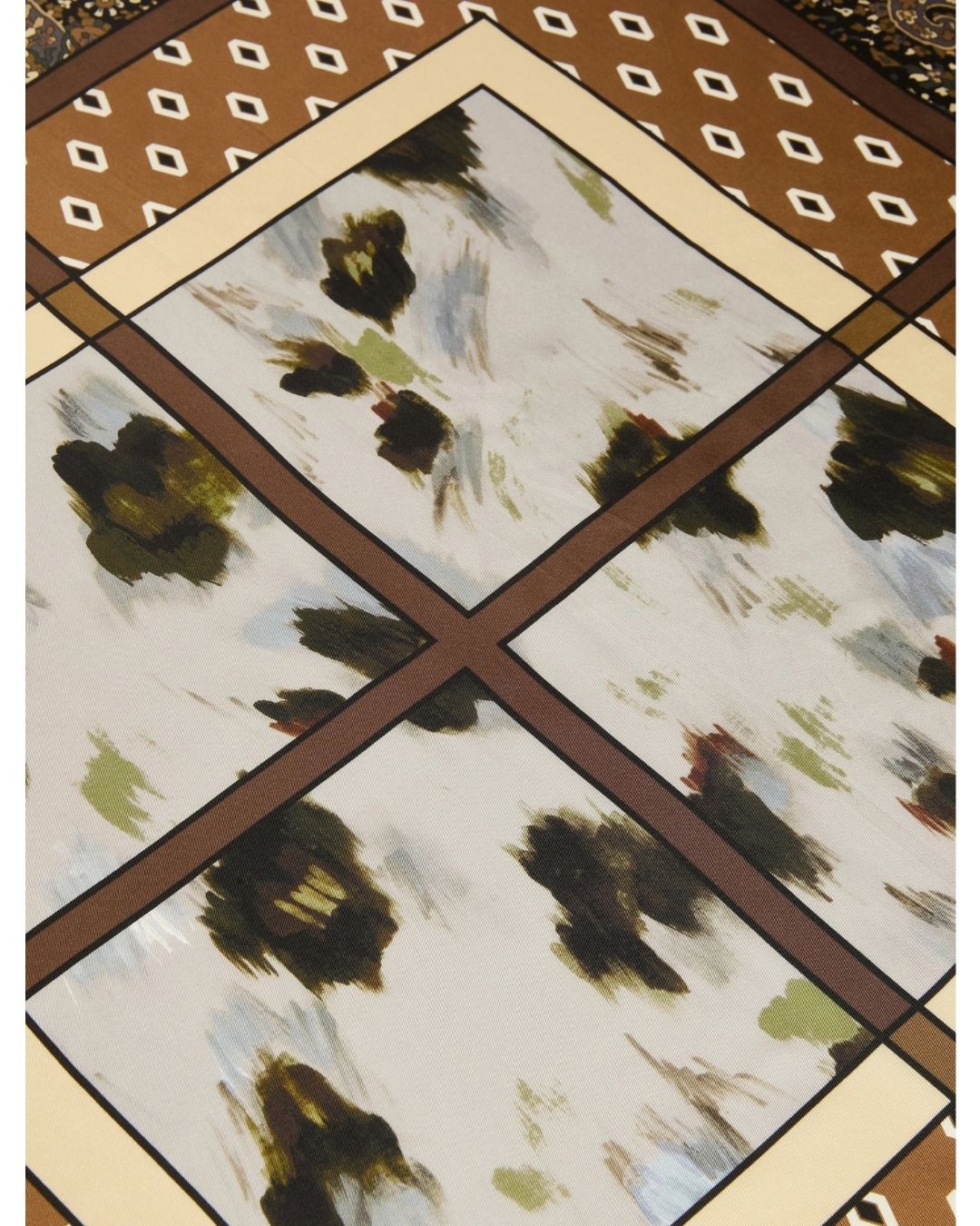 Foulard in seta Cammello 2625546031200 004 EMME MARELLA 