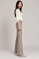 Pantalone in jersey di misto cotone stretch Emmzamia Ecru 2625786022200 001 EMME MARELLA 
