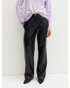 Pantalone dritto in jersey spalmato Navy 2625786032200 004 EMME MARELLA 