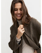 Cappotto in jersey soft Castagna 2625906012200 001 EMME MARELLA 