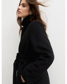Cappotto in jersey panno soft Nero 2625906082200 005 EMME MARELLA 