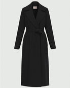 Cappotto in jersey panno soft Nero 2625906082200 005 EMME MARELLA 