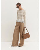 T-shirt con pizzo Naturale 2625976014200 001 EMME MARELLA 