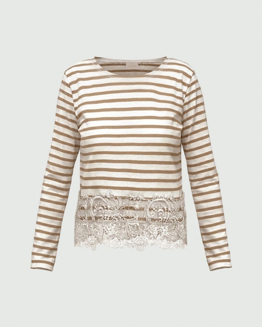 T-shirt con pizzo Naturale 2625976014200 001 EMME MARELLA 