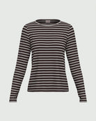 T-shirt in viscosa stretch Marrone 2625976021200 008 EMME MARELLA 