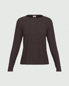 T-shirt in viscosa stretch Marrone 2625976021200 011 EMME MARELLA 