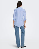 Camicia Donna Blu Cashmere Blue 15149877 Cashmere Blue JACQUELINE DE YONG 