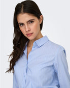 Camicia Donna Blu Cashmere Blue 15149877 Cashmere Blue JACQUELINE DE YONG 