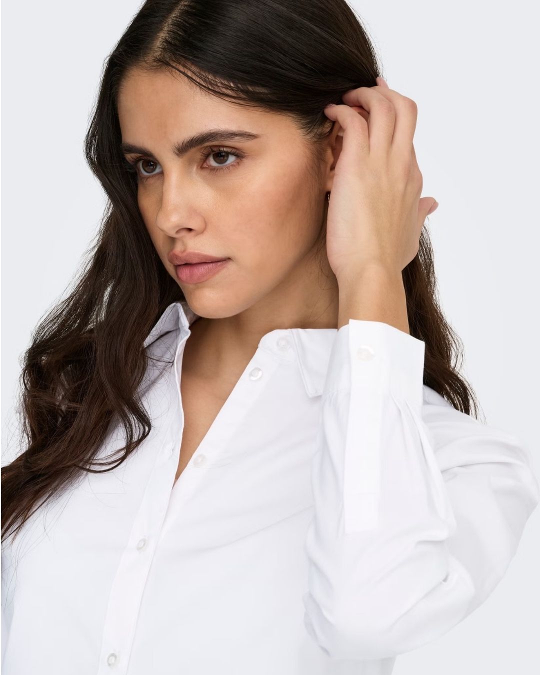 Camicia Donna Bianco 15149877 White JACQUELINE DE YONG 