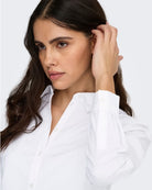 Camicia Donna Bianco 15149877 White JACQUELINE DE YONG 