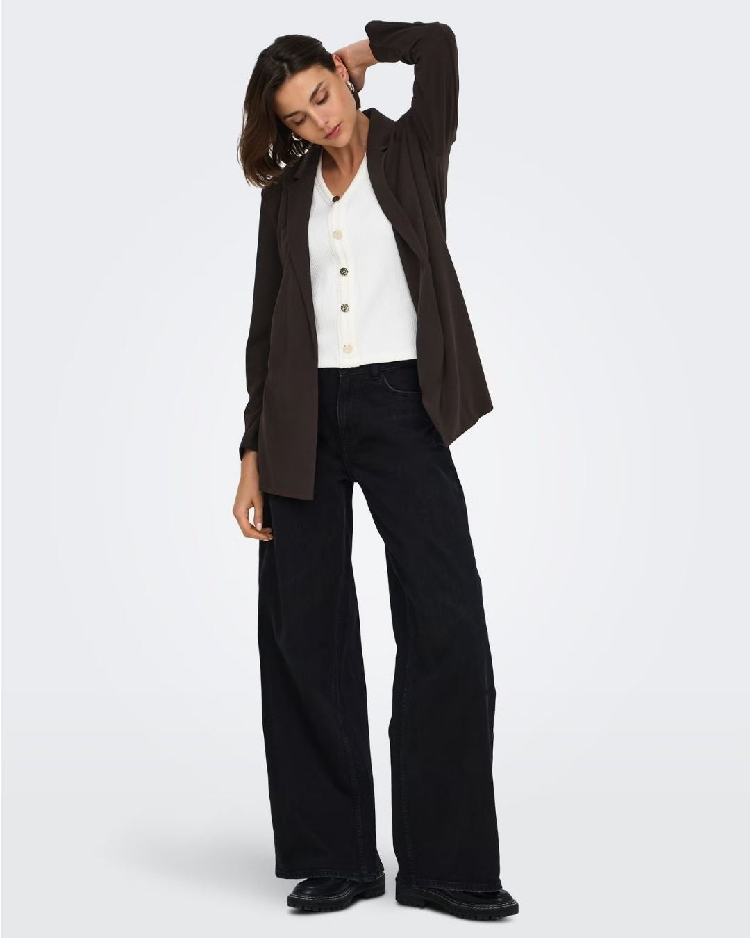 Blazer Donna Marrone Chocolate Torte 15180572 Chocolate Torte JACQUELINE DE YONG 