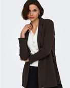 Blazer Donna Marrone Chocolate Torte 15180572 Chocolate Torte JACQUELINE DE YONG 