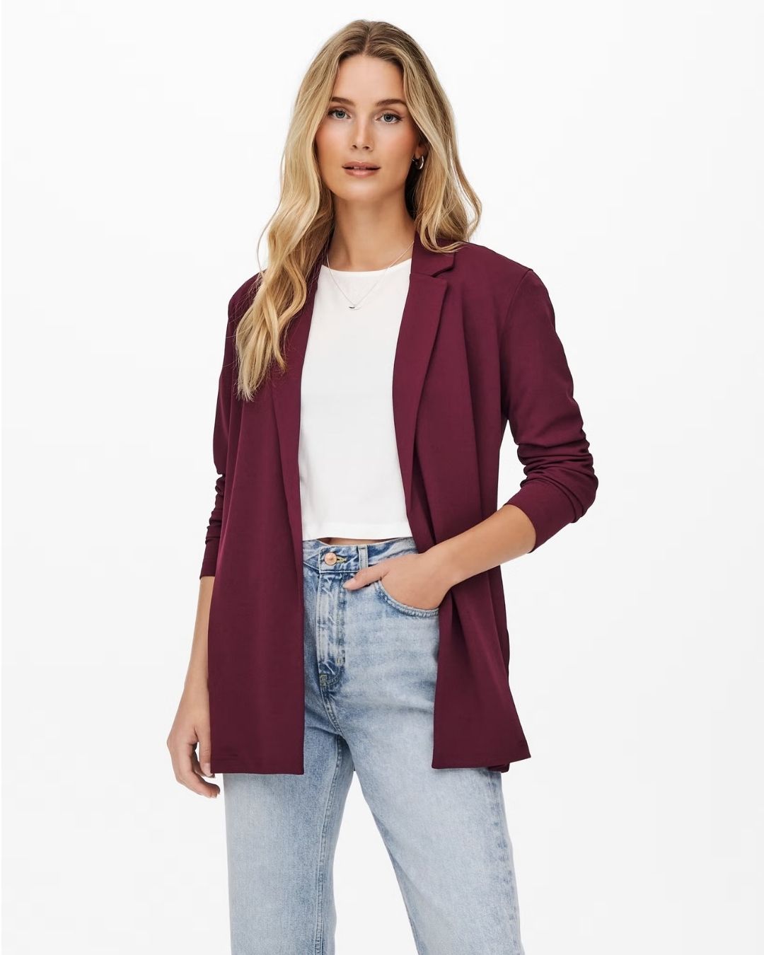 Blazer Donna Rosso Windsor Wine 15180572 Windsor Wine JACQUELINE DE YONG 