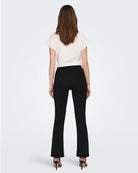 Pantaloni Flared Fit Donna Nero 15196908 Black JACQUELINE DE YONG 