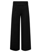 Pantaloni Wide Leg Donna Nero 15208430 Black BLACK BUTTONS JACQUELINE DE YONG 