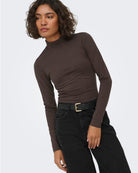 Maglia Donna Marrone Chocolate Torte 15211083 Chocolate Torte JACQUELINE DE YONG 