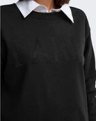 Felpa Donna Nero 15221015 Black GLITTER PARIS JACQUELINE DE YONG 