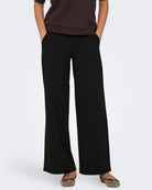 Pantaloni a gamba larga Donna Nero 15221238 Black JACQUELINE DE YONG 