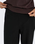 Pantaloni a gamba larga Donna Nero 15221238 Black JACQUELINE DE YONG 