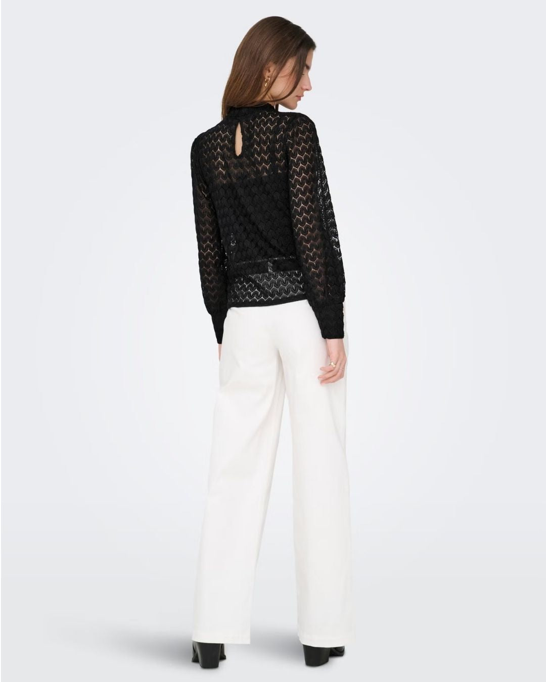 Maglia Donna Nero 15268408 Black JACQUELINE DE YONG 
