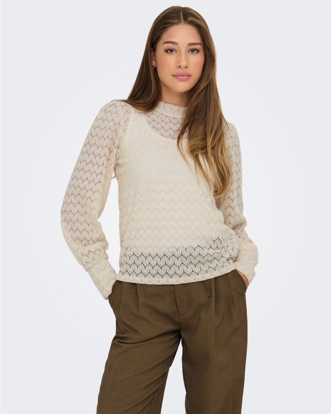 Maglia Donna Rosa Grigio Sandshell 15268408 Sandshell JACQUELINE DE YONG 