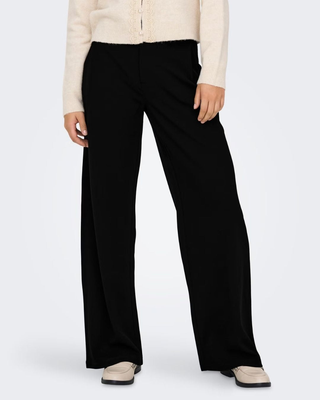 Pantaloni Donna Nero 15330419 Black JACQUELINE DE YONG 